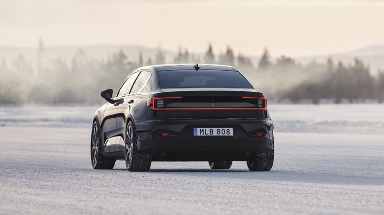Polestar 2 rear view