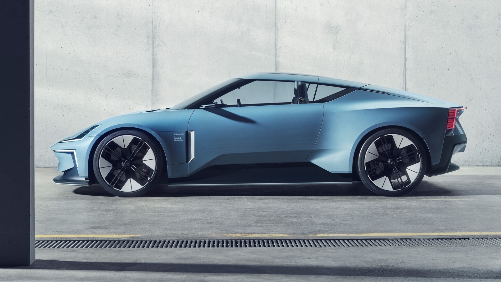 Polestar O2 Idea é um impressionante EV Roadster com um drone escondido