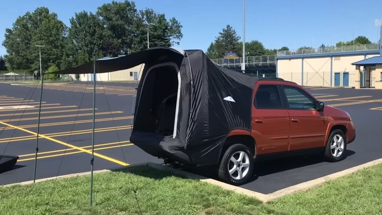 Pontiac Aztek Tent Everything You Need To Know About This Rare GM Accessory