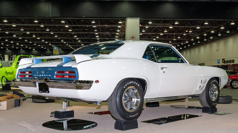 1969 Pontiac Firebird Trans Am on display