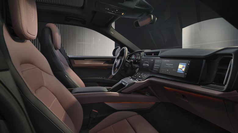 Porsche Cayenne Electric interior