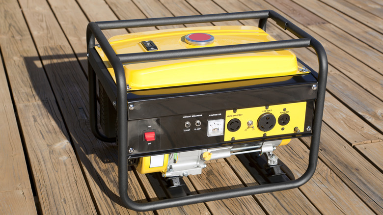 gas-powered generator