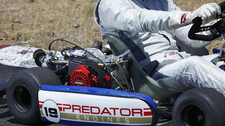 Predator 212 Ghost in go-kart
