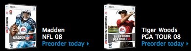 Madden and Tiger Wood Preorder