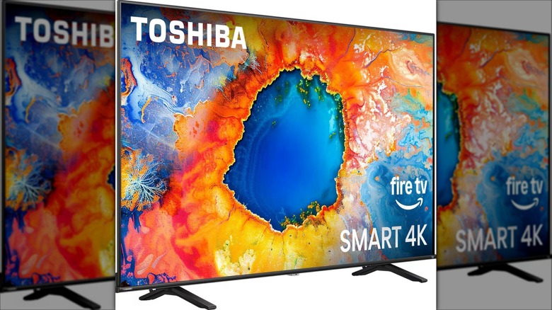 Toshiba 55-inch C350 Series LED 4K UHD Smart Fire TV with Voice Remote with Alexa