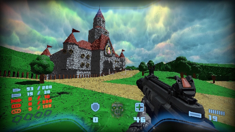 Custom Peach's Castle map