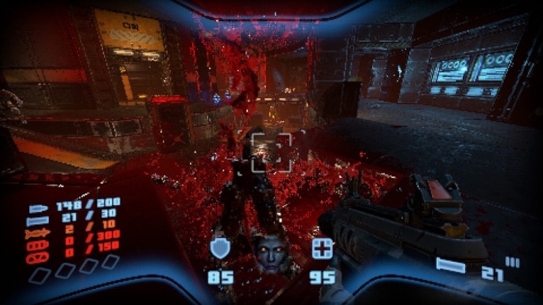 Exploding enemy in Prodeus