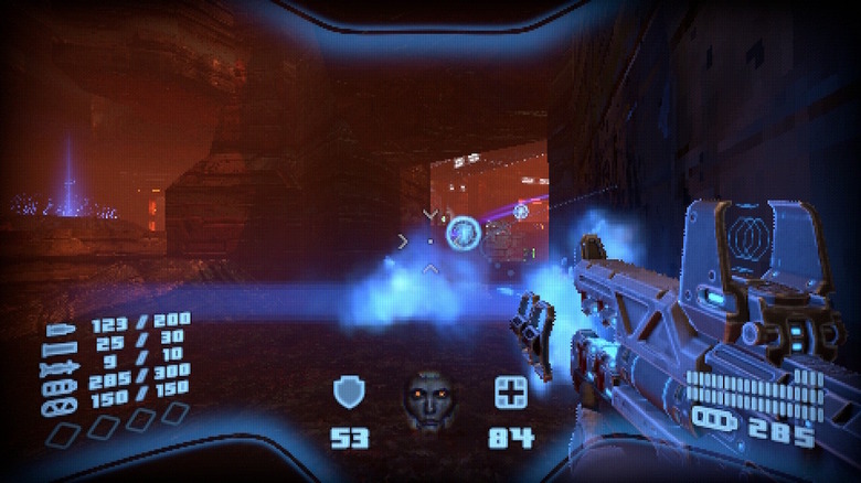 Firing around a corner