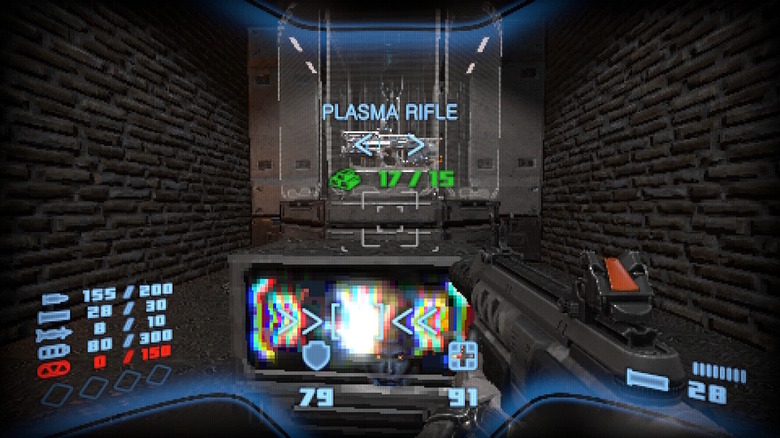 Buying the Plasma Rifle at the shop