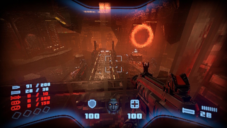 Sinister looking portal