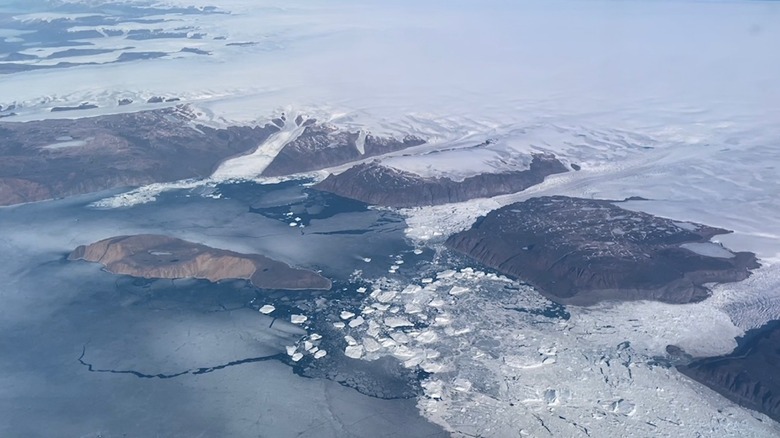 glaciers near historic Camp Century location