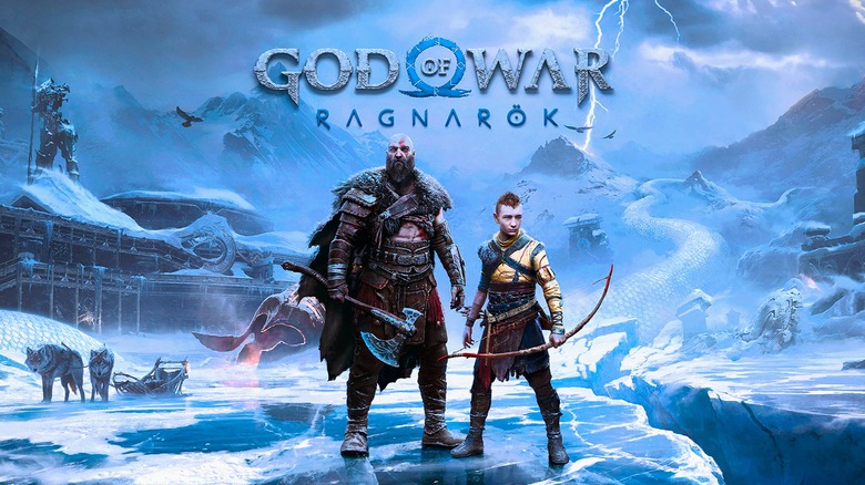 God of War Ragnarök key art