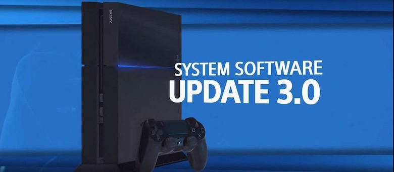 PS4 System Software Update 3.00 releases September 30
