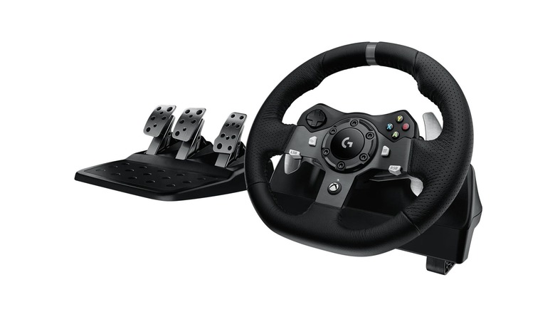 Logitech G29 racing wheel and pedals