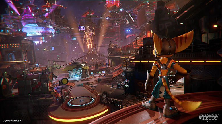 city location in Ratchet & Clank: Rift Apart