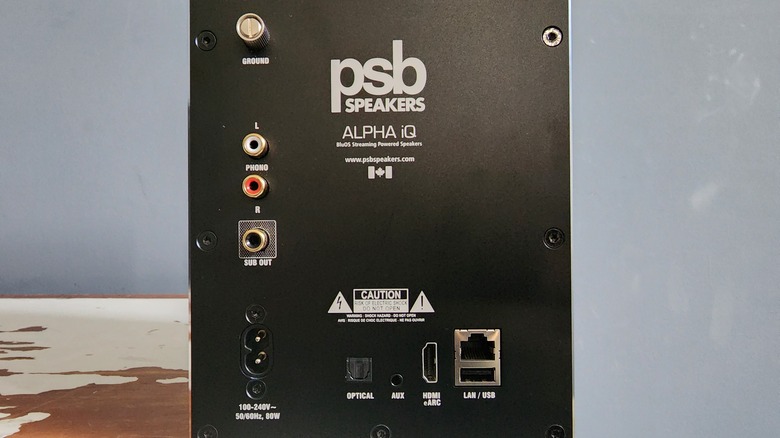 PSB Speakers Alpha iQ streaming powered Speakers with BluOS