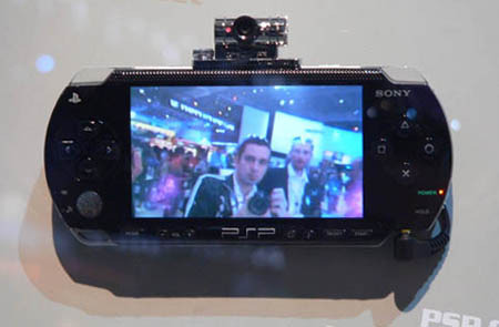 PSP with camera - soon able to do VOIP