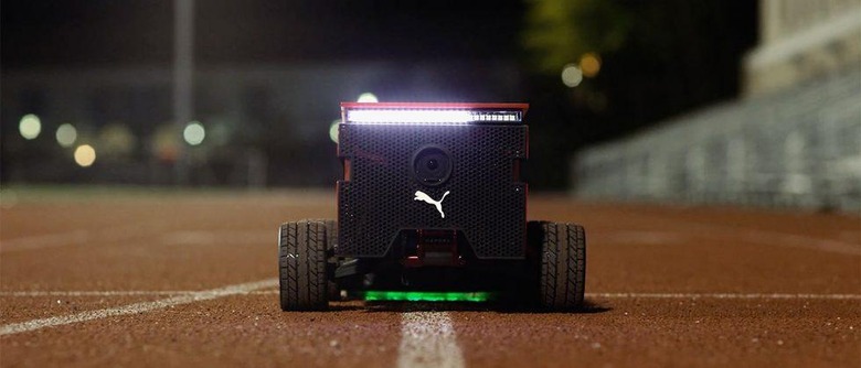 Puma made a robotic shoebox to help runners train