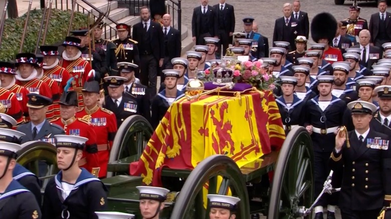 Queen Elizabeth II Funeral Precession