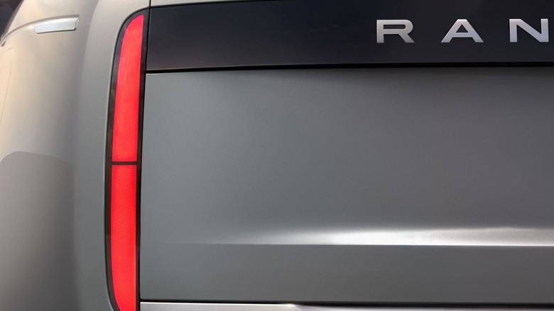 Range Rover Electric rear