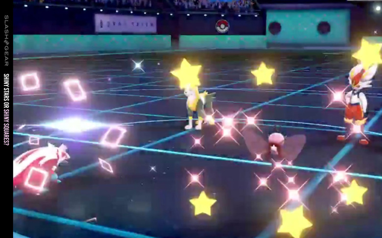 Pokémon Sword & Shield: The Difference Between Star And Square Shiny Pokemon