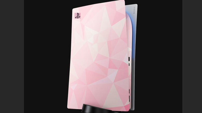 geometric quartz razer skin for ps5