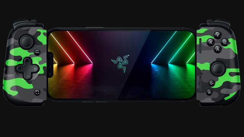 Razer Kishi V2 Green Pantera skin