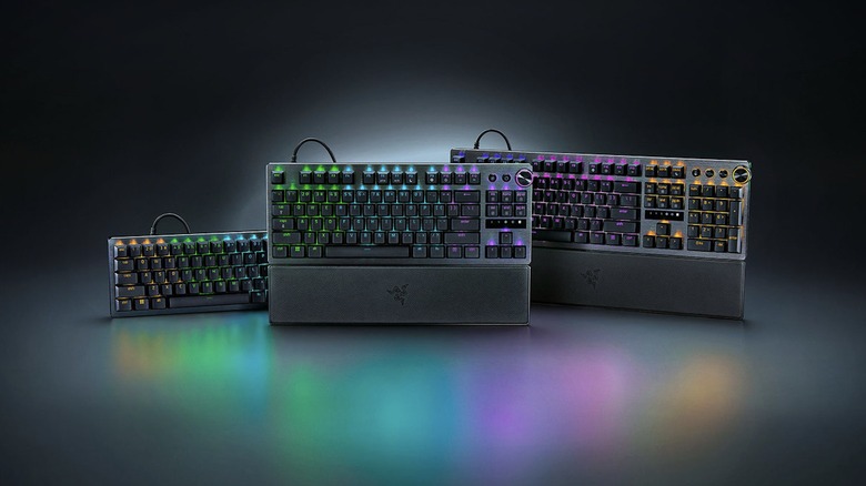 The new Razer Huntsman V3 Pro lineup.