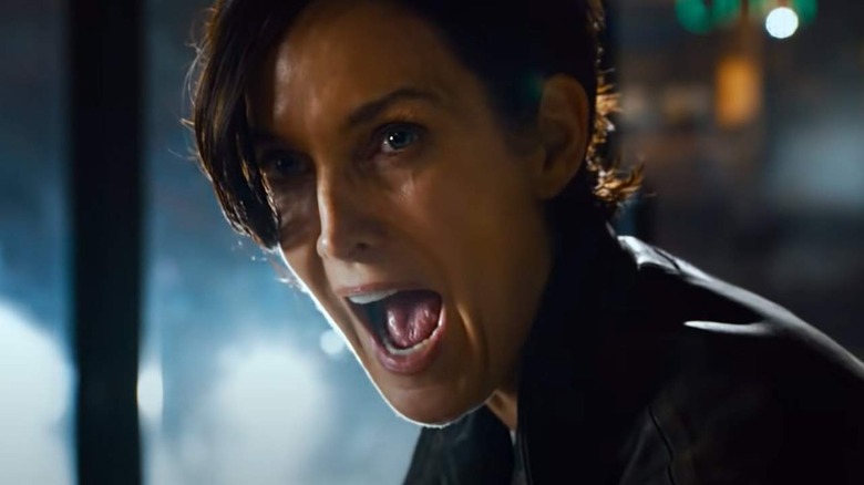 Carrie-Anne Moss as Trinity in The Matrix Resurrections