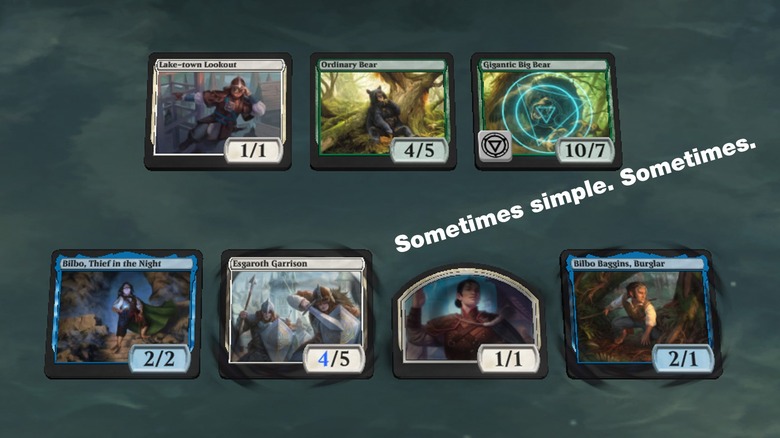 Magic cards in MTG: Arena.