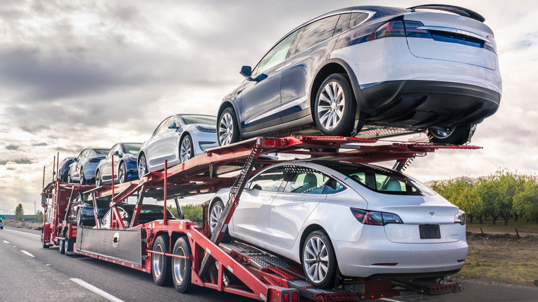 Tesla Model 3 delivery truck