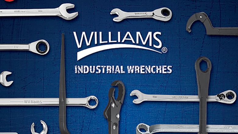 A Williams wrench advertisement