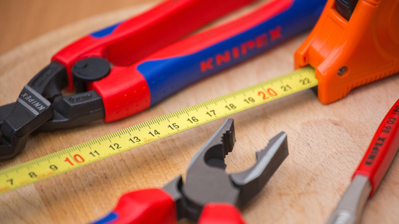Knipex pliers up close