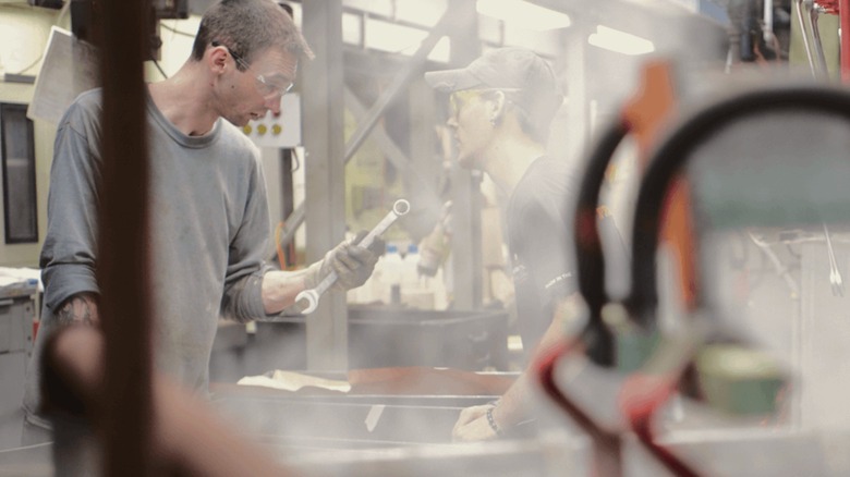 Wright wrench and manufacturing team