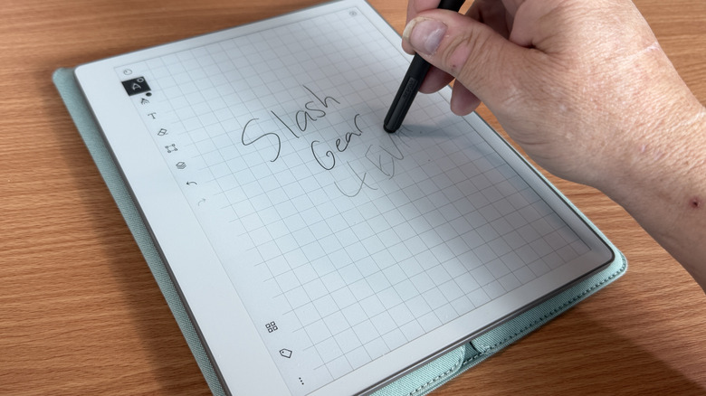 Remarkable Paper Pure erasing text