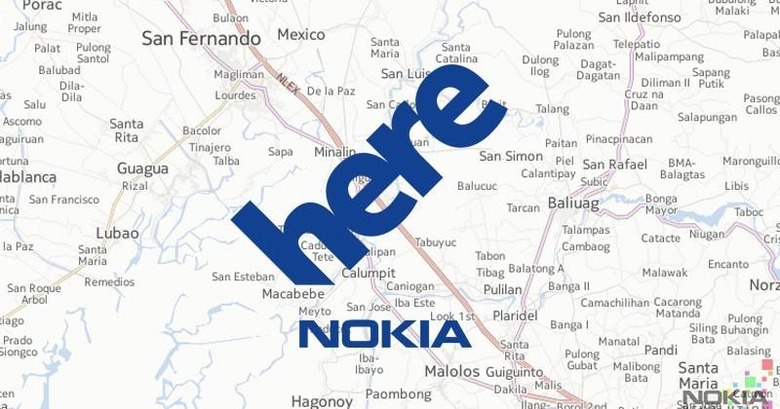 Report: Nokia considering sale of HERE maps business
