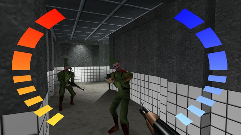 goldeneye 007 hallway enemy