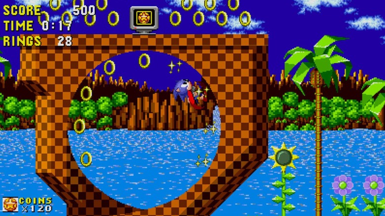 sonic origins sonic 1 green hill zone