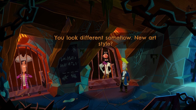 "You look different somehow. New art style?"