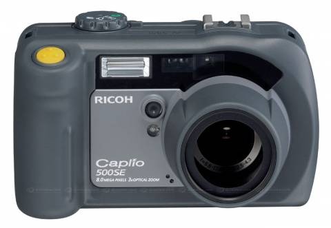 Ricoh 500SE camera with Bluetooth, GPS and WiFI