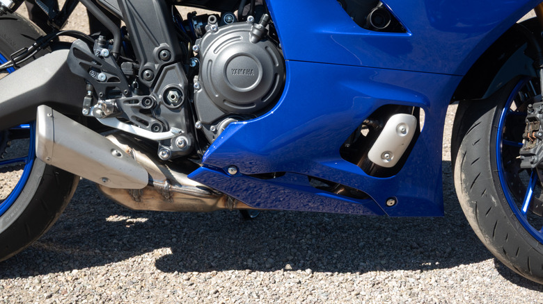 2026 Yamaha YZF-R7 engine detail