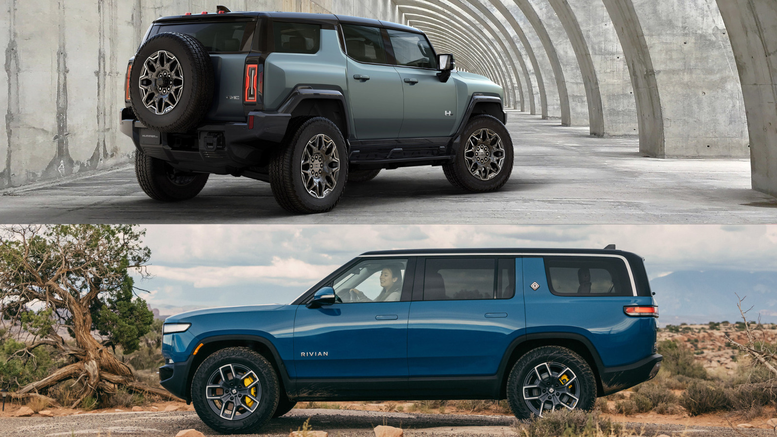 Choose the Electric Vehicle That Best Suits Your Needs: Rivian R1S, Hummer EV SUV & Tesla Cybertruck