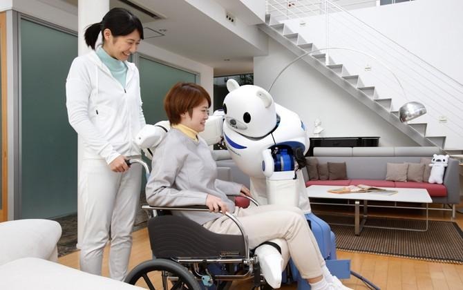 patron jeg er syg Klassificer Robear Robot To Take Care Of Japan's Elderly Population - SlashGear