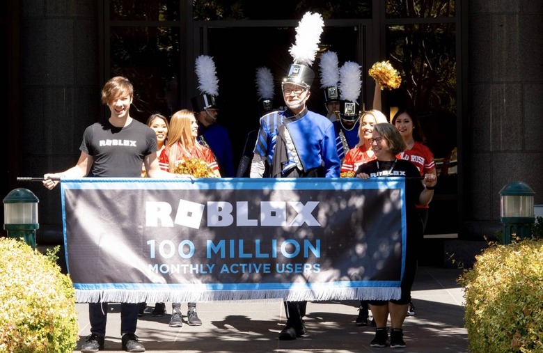 Roblox hits 100 million active monthly users