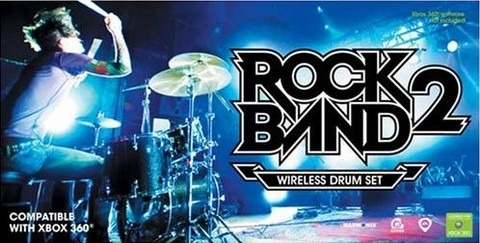Rock Band 2 Drum Kit To Be Wireless SlashGear