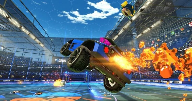 Rocket League is trading soccer for basketball