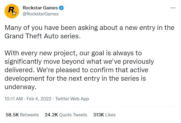 Rockstar Games Confirms Release Platforms for GTA 6