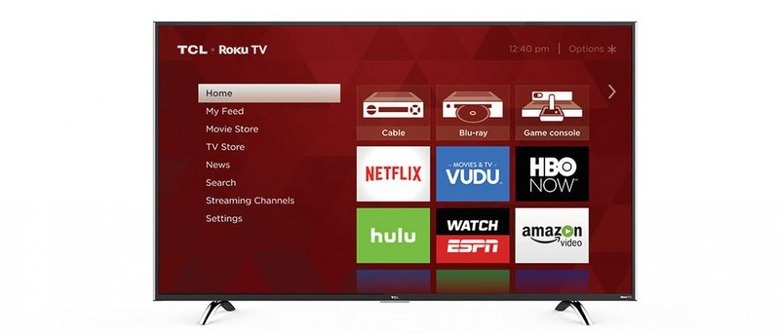 Roku announces 4K streaming with new TCL televisions