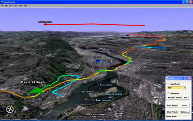 Google Maps real-time GPS