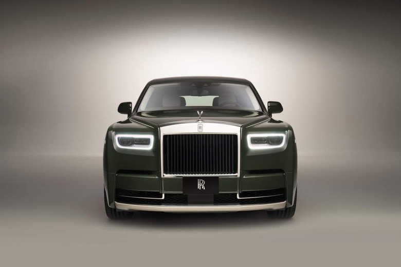 A Rolls-Royce Phantom that is an Hermès bag on wheels